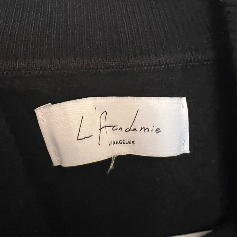 L'Academie The Jen Sweater Dress in Black - Picture 7 of 8